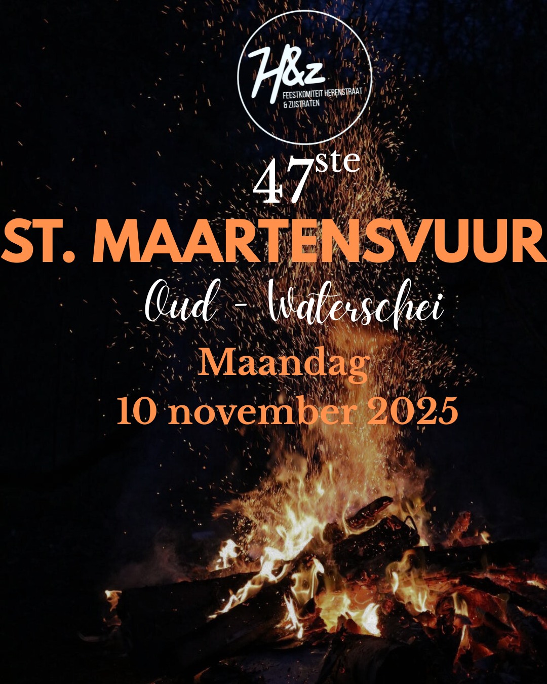 affiche St-Maartensvuur 2025